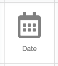 Image of the waiver 'date' field option