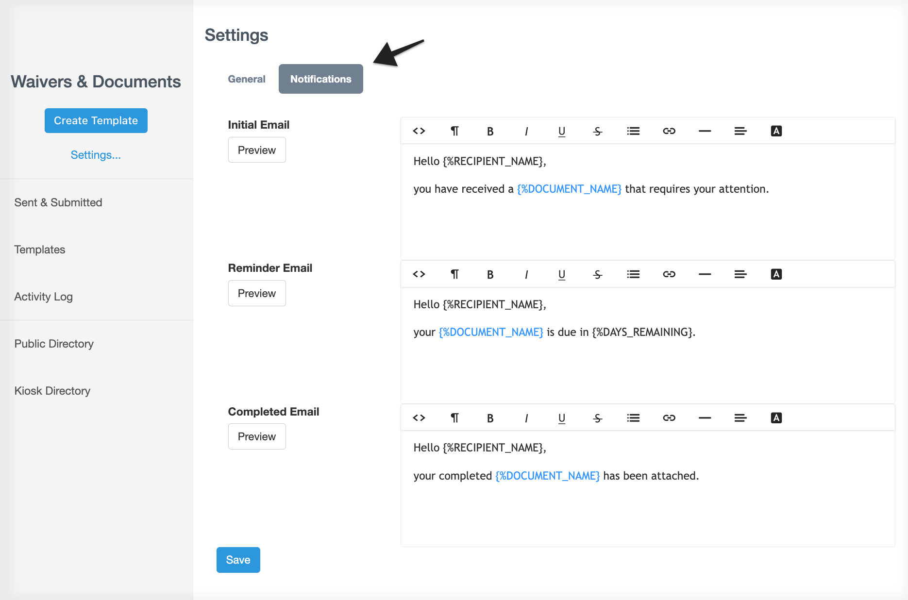 Waivers-documents-settings-notifications.png